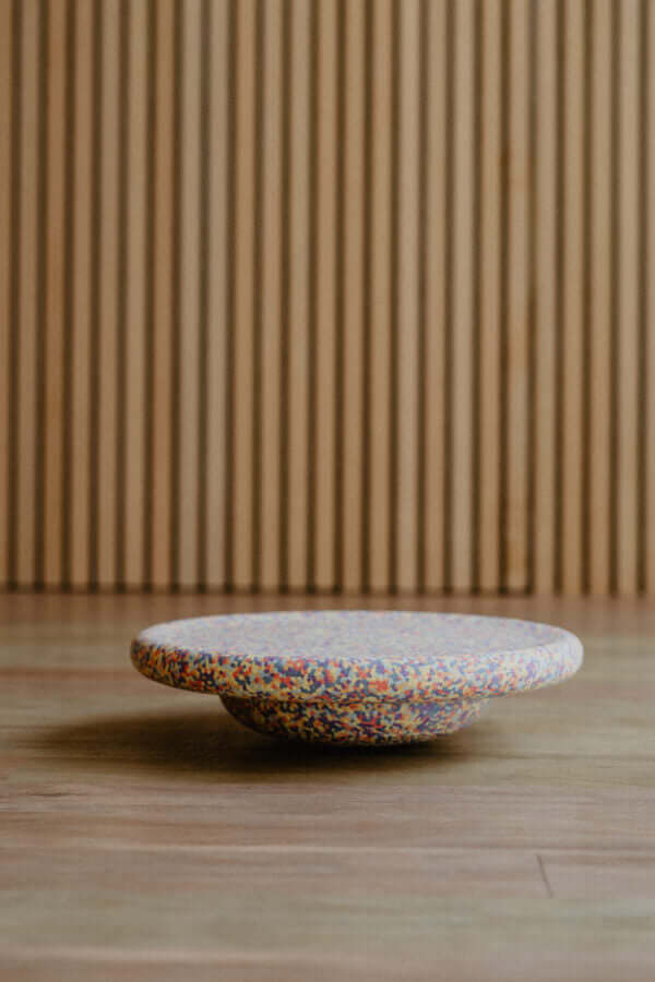 Stapelstein Rainbow pastel 6 + Stapelstein Board Confetti pastel