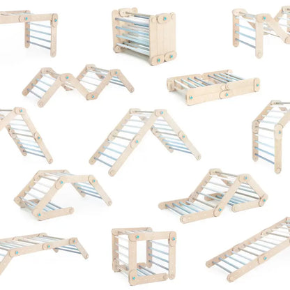 Blue Climber, transformierbares Dreieck mit Rampe