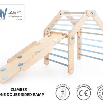 Blue Climber, transformierbares Dreieck mit Rampe