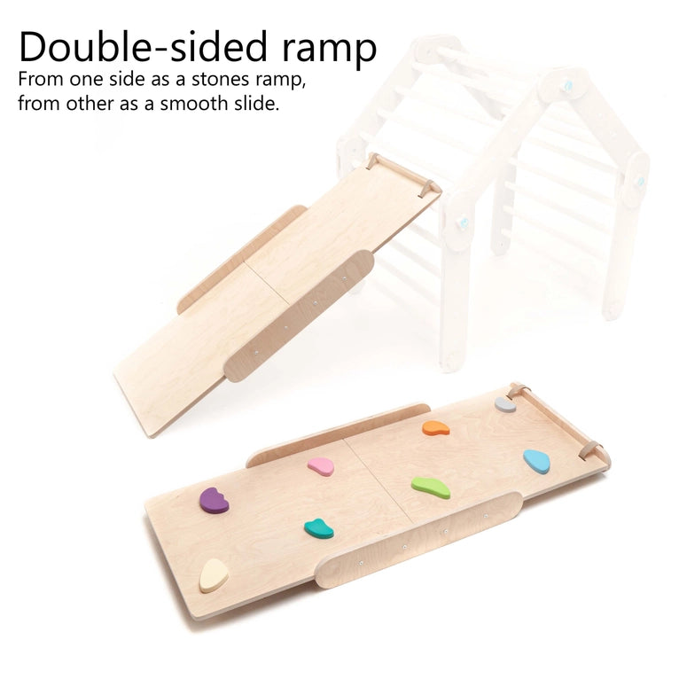 Colored Climber, transformierbares Dreieck mit Rampe