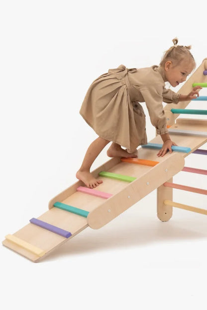 Colored Climber, transformierbares Dreieck mit Rampe