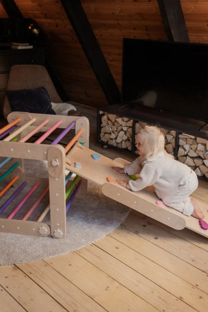 Colored Climber, transformierbares Dreieck mit Rampe