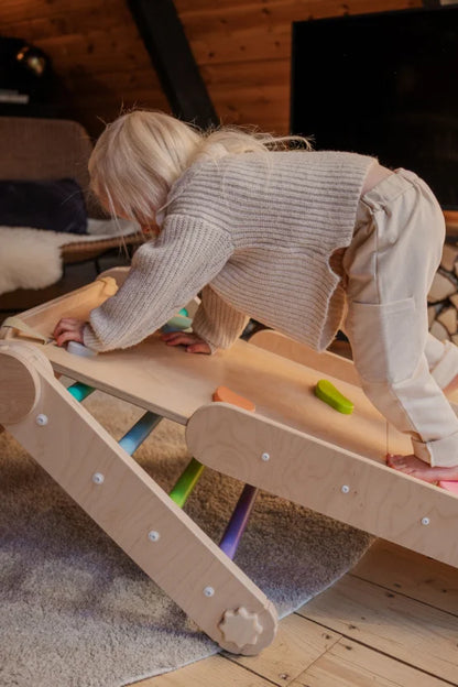 Colored Climber, transformierbares Dreieck mit Rampe