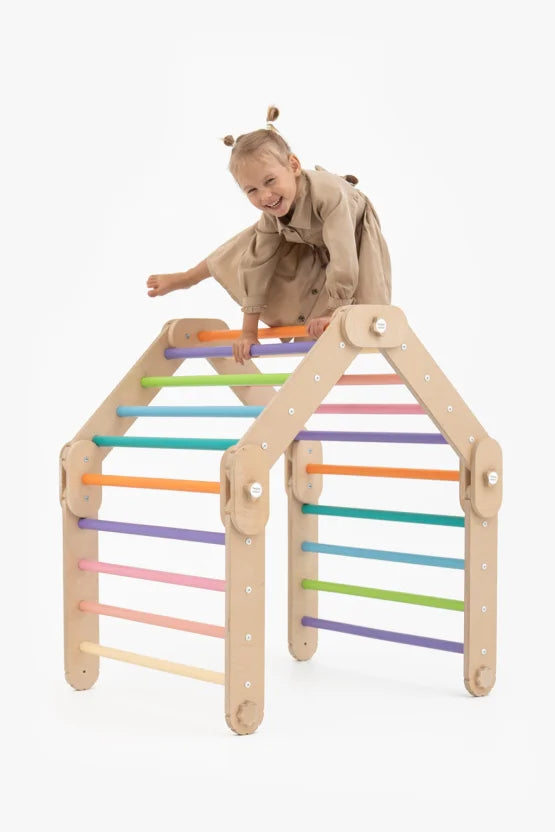 Colored Climber, transformierbares Dreieck mit Rampe