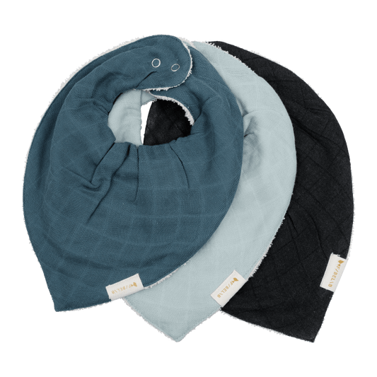 Bandana Bib - Moon Beam 3er Pack - Ape Kids